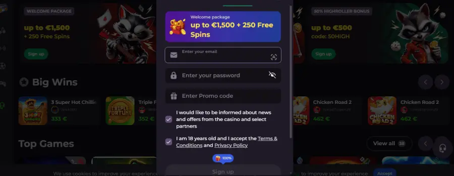 Rockyspin casino